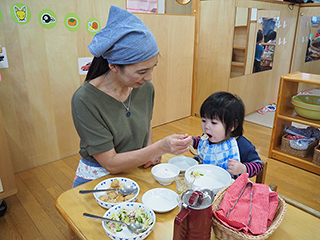 食事の様子